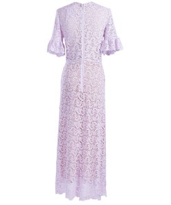 Rebecca Taylor Eliza Lace Midi Dress
