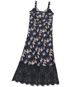 Diane von Furstenberg Margarit Lace Trim Dress