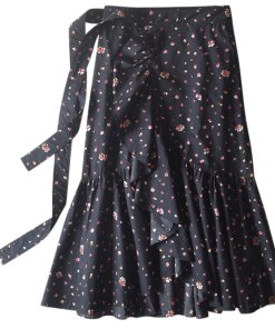 Rebecca Taylor Mia Ruffle Wrap Skirt