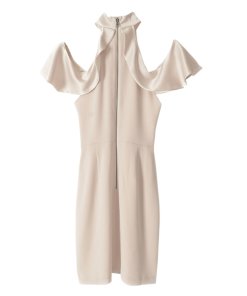 Alice + Olivia Ebony Cold Shoulder Dress
