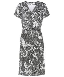 Diane von Furstenberg New Julian Short Sleeve Wrap Dress