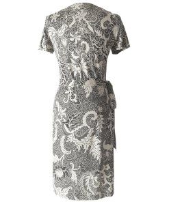Diane von Furstenberg New Julian Short Sleeve Wrap Dress