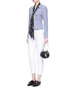 Equipment Slim Star Print Signature Blouse