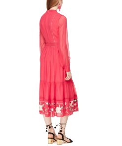 Kate Spade Marigold Embroidered Floral Dress