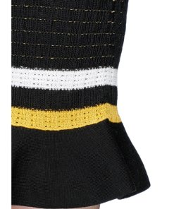 3.1 Phillip Lim Striped Ruffle Hem Knit Dress3.1 Phillip Lim Striped Ruffle Hem Knit Dress