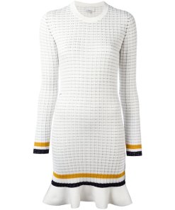 3.1 Phillip Lim Striped Ruffle Hem Knit Dress3.1 Phillip Lim Striped Ruffle Hem Knit Dress