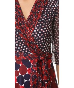 Diane von Furstenberg Nieves Scarf Wrap Dress