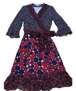 Diane von Furstenberg Nieves Scarf Wrap Dress