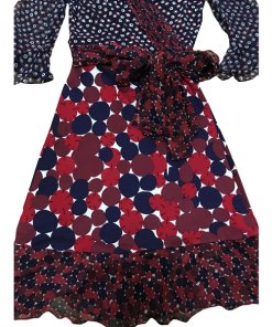 Diane von Furstenberg Nieves Scarf Wrap Dress