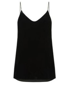 Theory Odete B Fixture Velvet Camisole Top