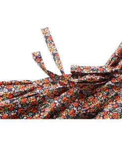 Rebecca Taylor Moonlight Print Poplin Ruffle Wrap Dress