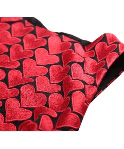 Alice + Olivia Everleigh Heart Embroidery Dress