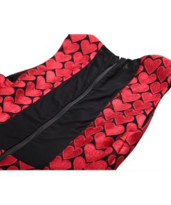 Alice + Olivia Everleigh Heart Embroidery Dress