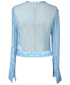 Diane von Furstenberg Chain Lace Jacket