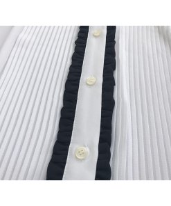 Alice + Olivia Kara Tuxedo Romper