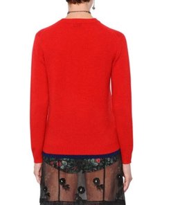 Coach 1941 Intarsia Shark Cashmere Sweater