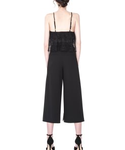 Alice + Olivia Onell Front Pleat Gaucho Pants