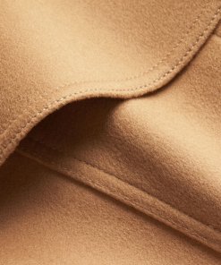 Burberry London Fur Collar Wool & Cashmere Coat