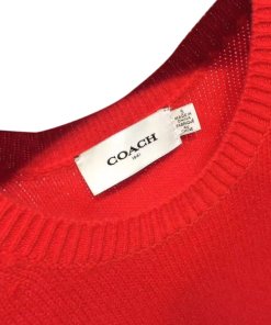 Coach 1941 Intarsia Shark Cashmere Sweater