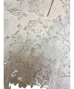 Alice + Olivia Susan Lace Halter Dress