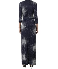 Diane von Furstenberg Short Sleeve Tie-Waist Shirtdress