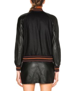 Coach 1941 Classic Leather Sleeve Varsity Jacket