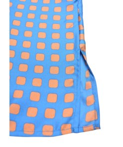 Diane von Furstenberg Mura Tile Tie-Front Dress