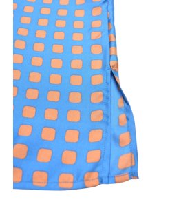 Diane von Furstenberg Mura Tile Tie-Front Dress