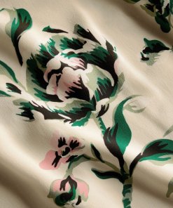 Burberry Peony Print Ruffle Sleeve Mini Dress