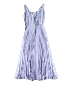 Alice + Olivia Penny Double Layer Pleated Dress