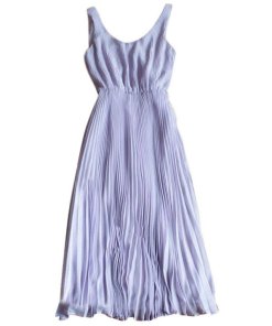 Alice + Olivia Penny Double Layer Pleated Dress