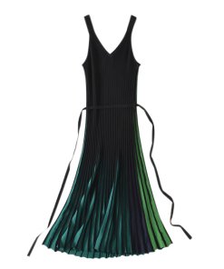 Kenzo Rib Knit Ombré Slip Dress