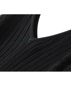 Kenzo Rib Knit Ombré Slip Dress