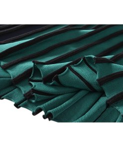 Kenzo Rib Knit Ombré Slip Dress