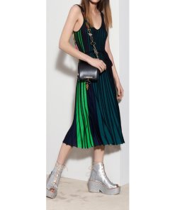 Kenzo Rib Knit Ombré Slip Dress