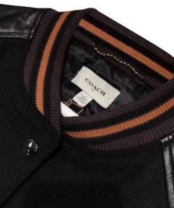 Coach 1941 Classic Leather Sleeve Varsity Jacket