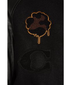 Coach 1941 Classic Leather Sleeve Varsity Jacket