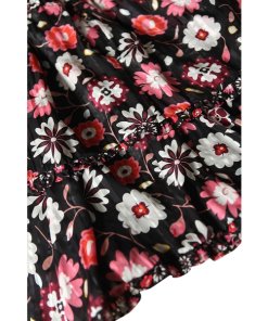 Kate Spade New York Casa Flora Flutter Sleeve Dress