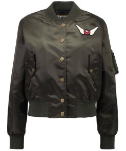 Tommy Hilfiger x Gigi Hadid Embroidered Bomber Jacket