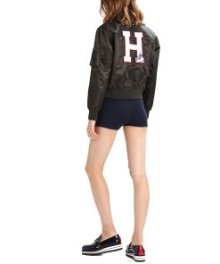 Tommy Hilfiger x Gigi Hadid Embroidered Bomber Jacket