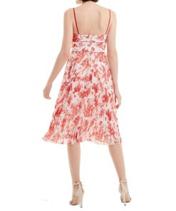 Club Monaco Sinthea Floral Pleated Dress – evaChic