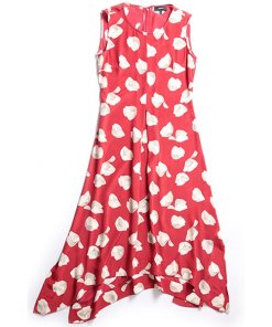 Theory Nophella B Harper-Print Silk Dress