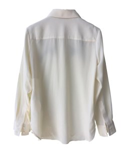 Stella McCartney Arlo Floral Embroidery Silk Shirt