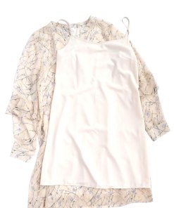 Club Monaco Corah Ruffle Sleeve Silk Dress – evaChic