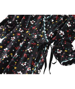 Marc Jacobs Painted Flower Wrap Dress