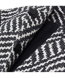 Alice + Olivia Shih Oversize Patterned Cotton Blend Coat