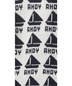 Tory Burch Seaside Cotton & Merino Wool Sweater