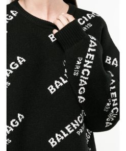 Balenciaga New Logo Crewneck Sweater