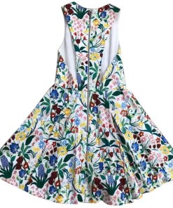 Alice + Olivia Floral Tanner Asymmetric Dress