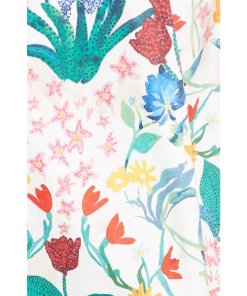 Alice + Olivia Floral Tanner Asymmetric Dress